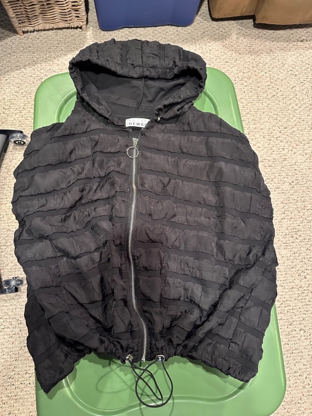 Kate Hewko oversized drawstring vest